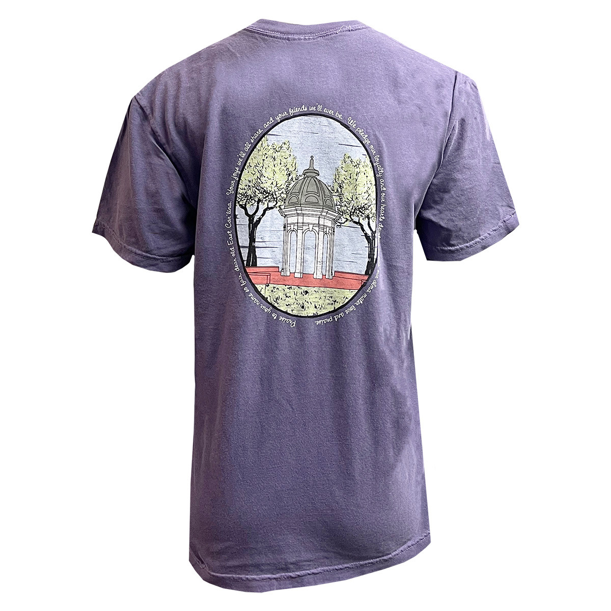 Purple ECU Cupola Tee University Book Exchange