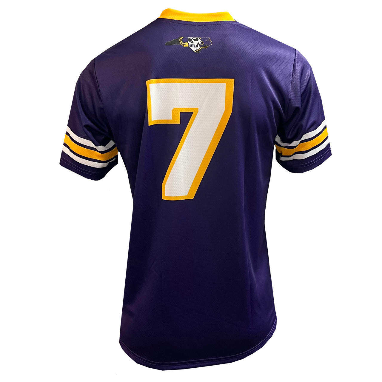 ECU Purple Throwback #7 Football Jersey