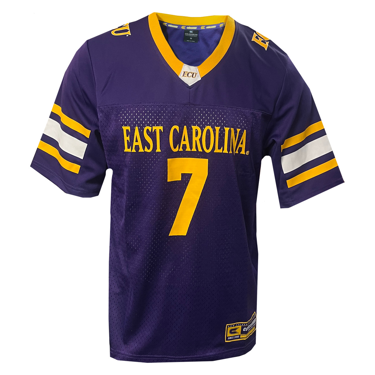 2024 Purple and Gold East Carolina #7 Football Jersey University