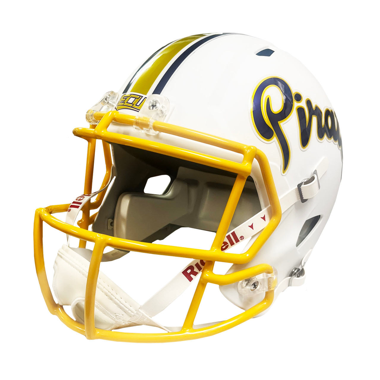 ecu youth football helmet East Carolina Pirates Matte Black Replica Speed this collectible Speed Replica football helmet is made specifically for fans of the East Carolina Pirates East Carolina's Football Opener Vs.