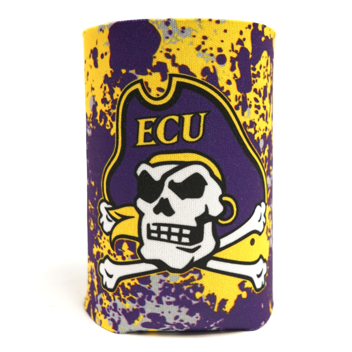 Splatter Paint Jolly Roger Koozie University Book Exchange