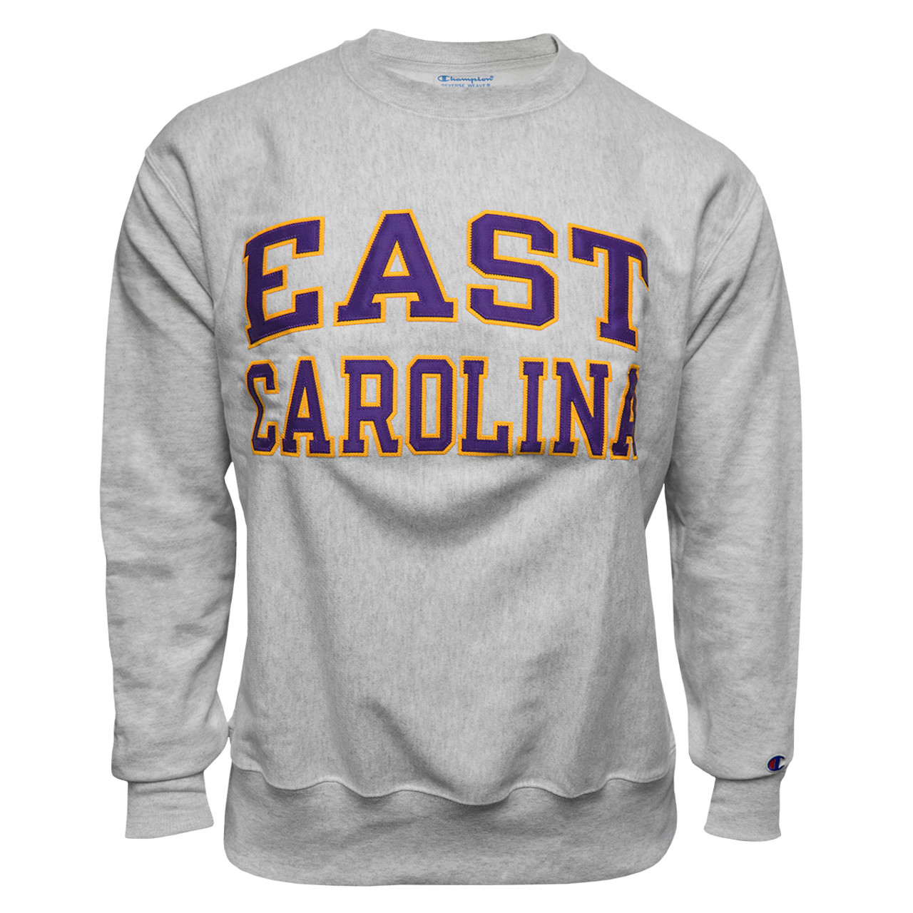 Oxford Reverse Weave Twill East Carolina Arch Crew