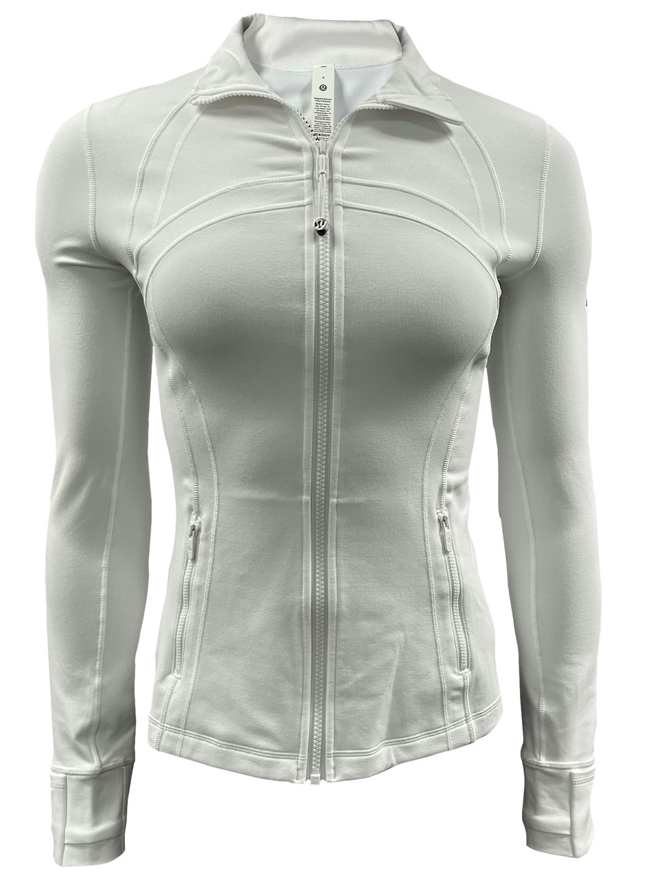 Lululemon Ladies White Jolly Roger Define Jacket *Luon