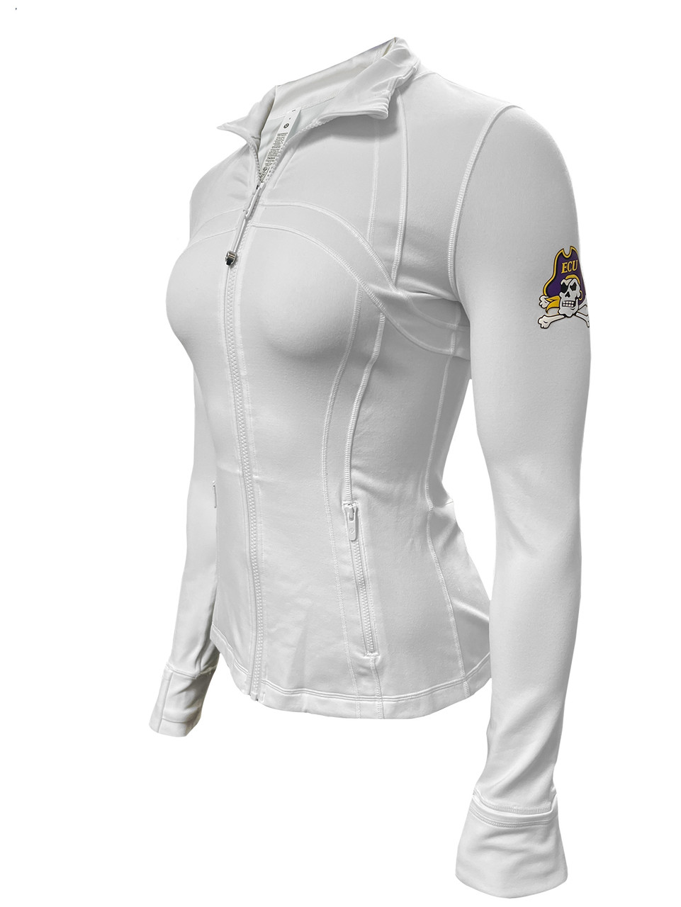 Lululemon Ladies White Jolly Roger Define Jacket *Luon