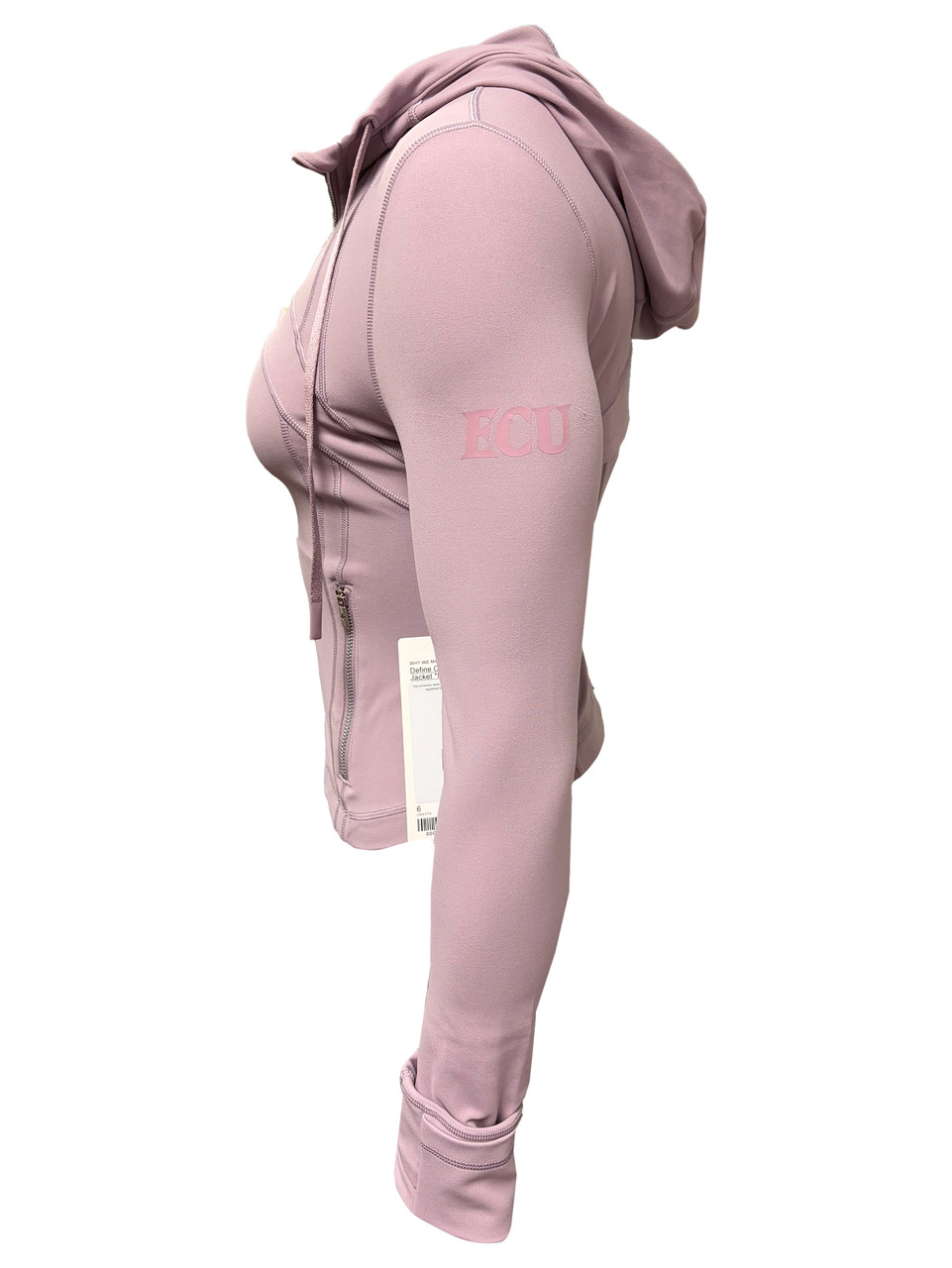 Lululemon Ladies Lavender ECU Define Cropped Hooded Jacket