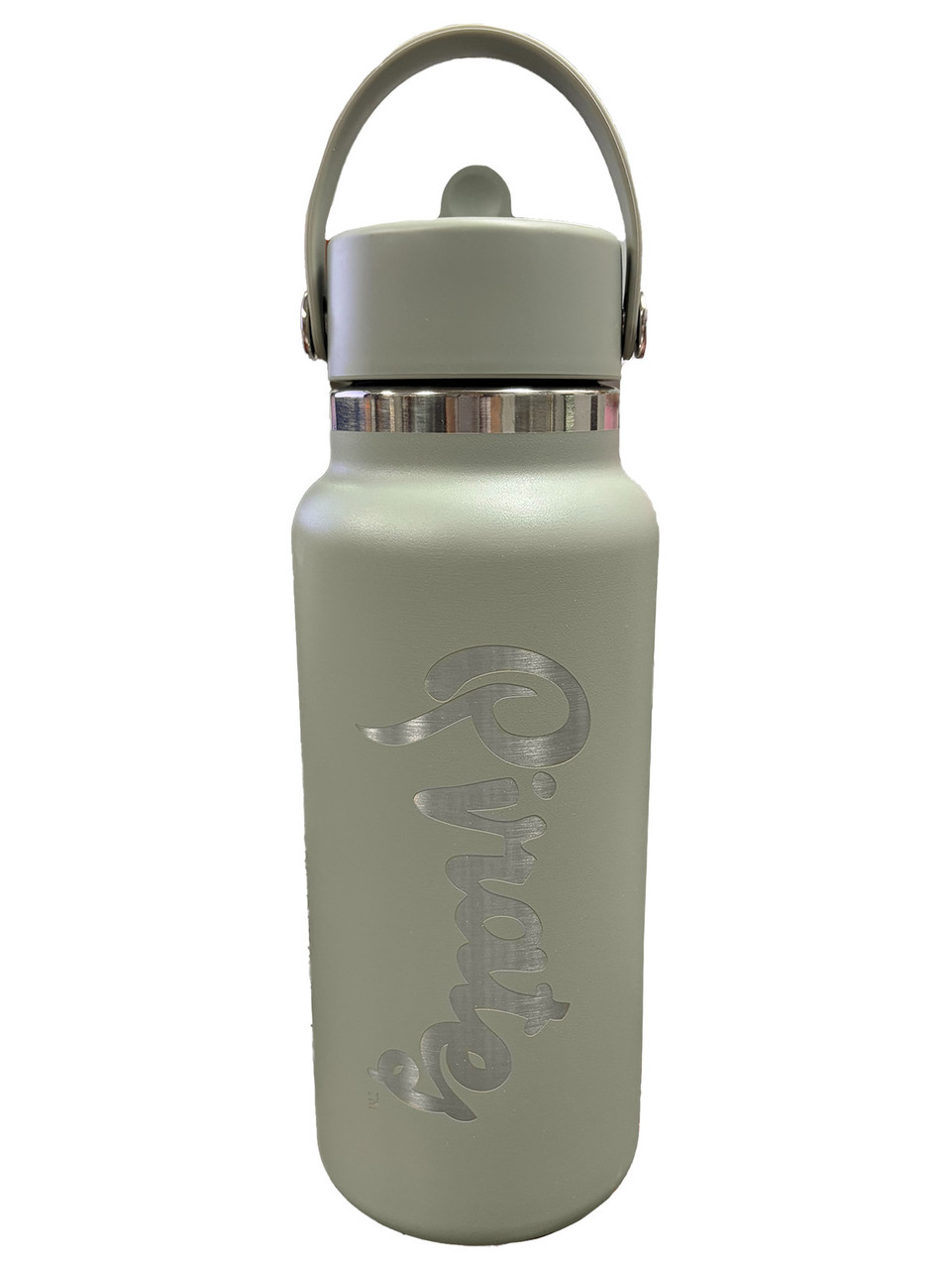 Hydro Flask Green 32 oz Pirates Script Wide Mouth Water Bottle