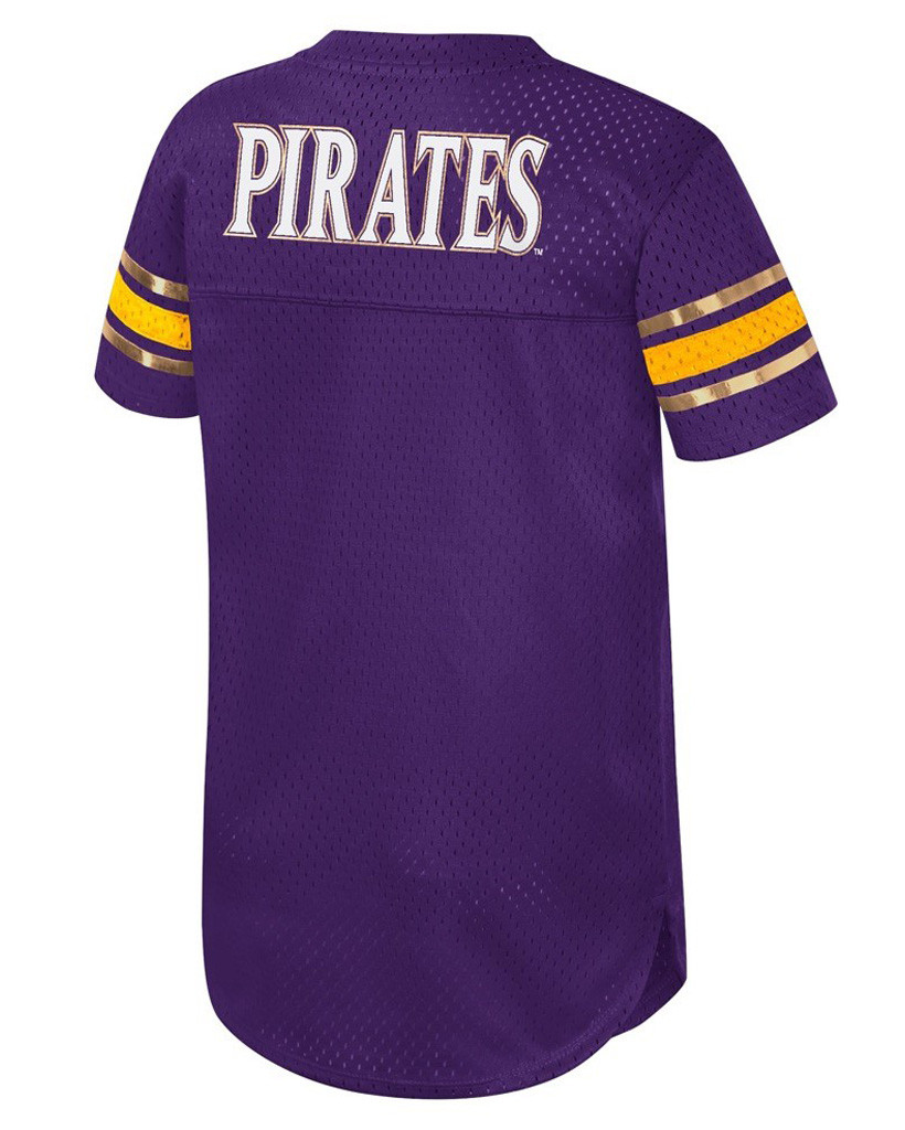 pirates jersey dress Toddler Purple & Metallic Gold East Carolina orlando pirates t shirt studio 88
