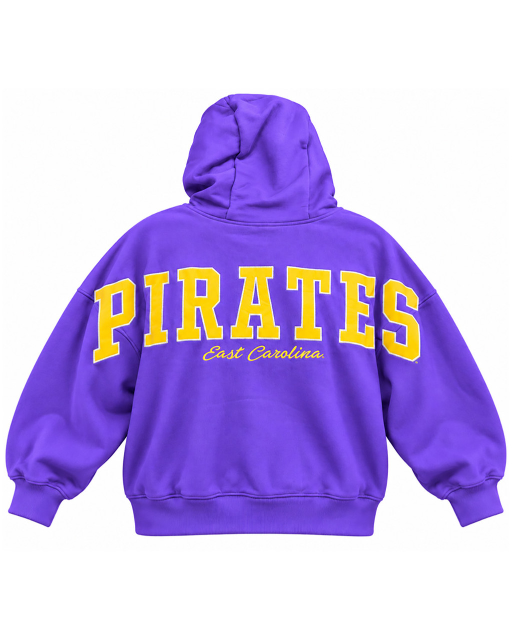 Ladies Pressbox Jolly Roger East Carolina Pirates Across Back
