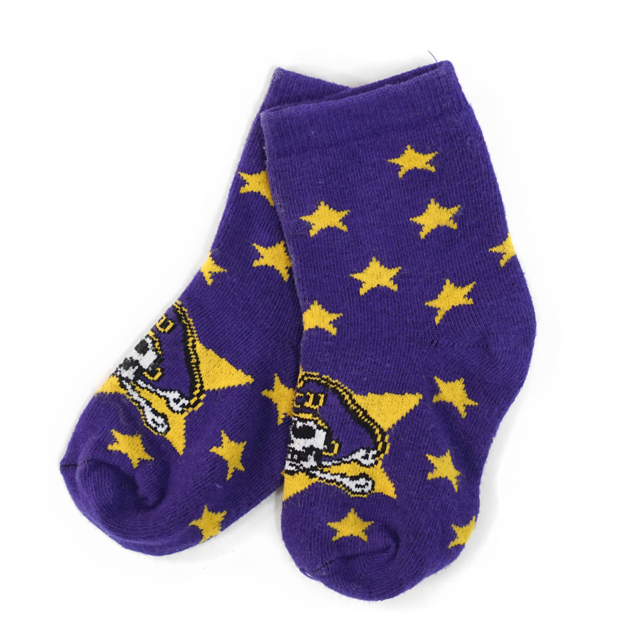 gold infant socks