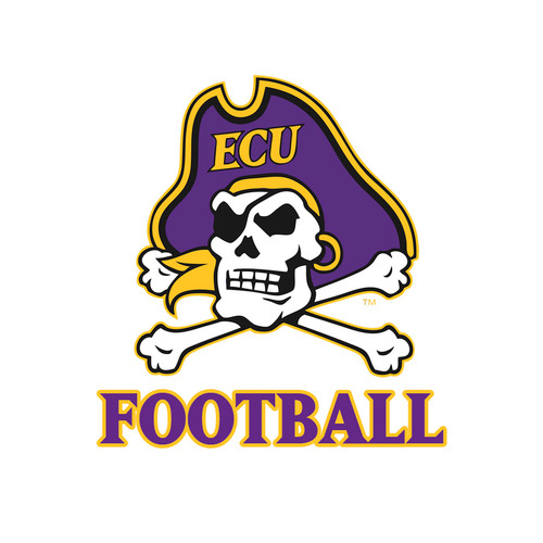 Jolly Roger Football Decal