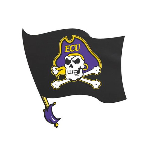 Jolly Roger Saber & Flag Decal