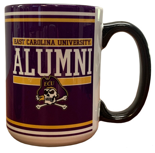 Mug 15 oz Jolly Roger Alumni Stripes