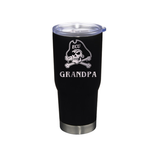 Tumbler Grandpa Black Jolly Roger Stainless 22 oz