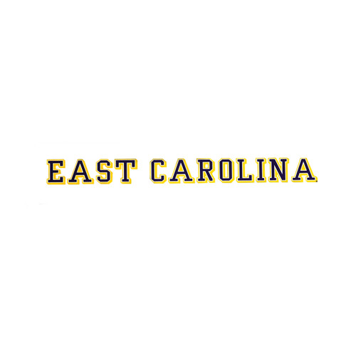 Three Color 16-inch East Carolina Decal