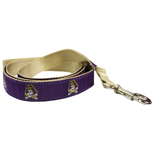 6ft Purple Jolly Roger Dog Leash