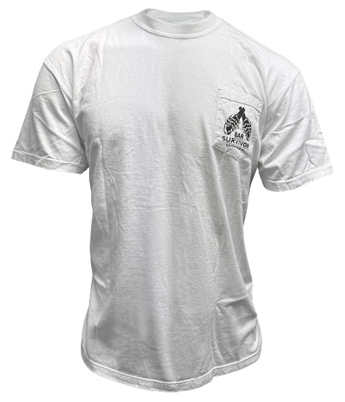 White Bar Survivor Tee