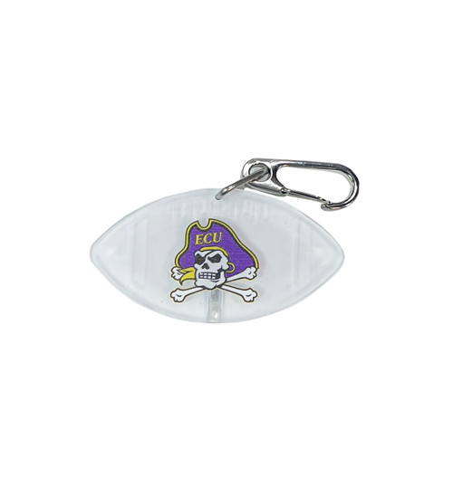 Jolly Roger Football  Illuminated Pet Tag