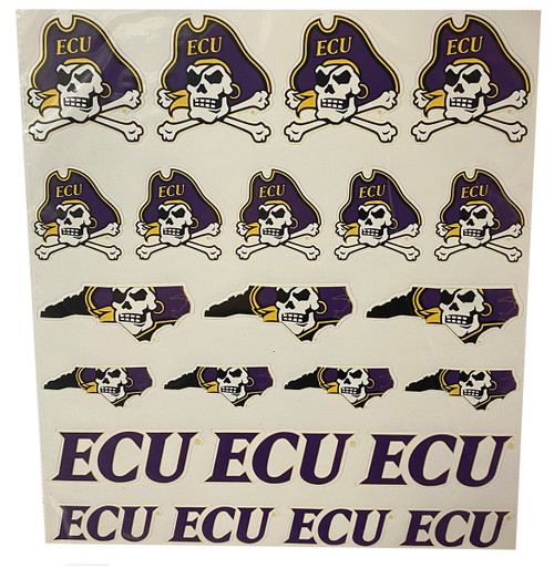 Jolly Roger, PSOM & ECU Sticker Sheet