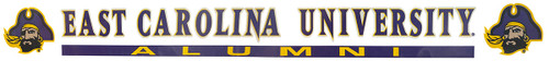 ECU Alumni Decal w/ PeeDee Heads