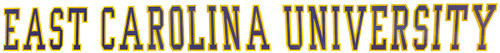 16 Inch East Carolina University Decal