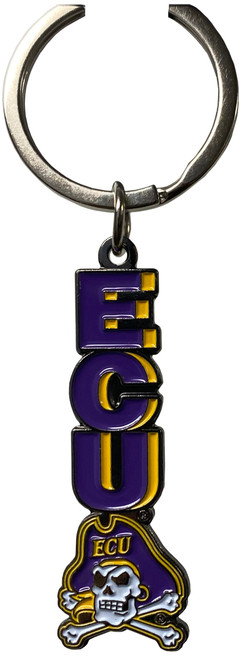 Vertical ECU Keychain w/ Jolly Roger