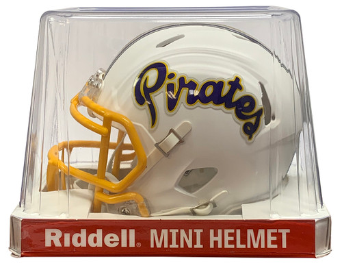 Purple Mini Speed Jolly Roger Football Helmet