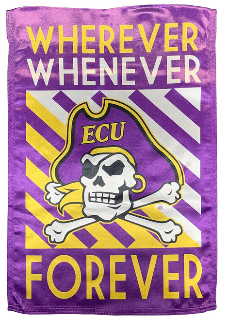 Wherever Whenever Forever House Flag w/ Jolly Roger