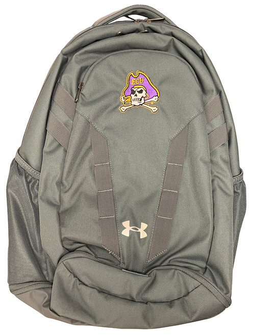 Under Armour Grey Backpack w/ Jolly Roger