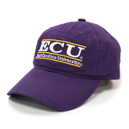 Heather Charcoal ECU Bar Cap with 