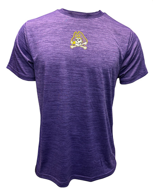 Purple Athletic Tee with Jolly Roger & Pirates