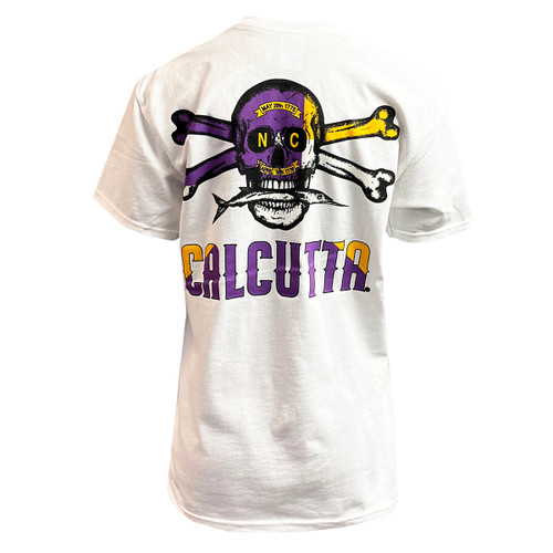 Men's Fanatics Branded Purple ECU Pirates Game Ball Football Personalized Name T-Shirt Size: Large