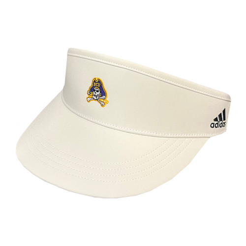 White Adidas Jolly Roger Adjustable High Visor