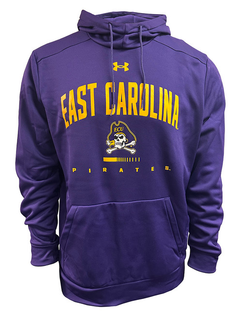 Purple Under Arm Hoodie w/ Gold East Carolina