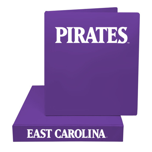 Pirates 1.5" Purple Binder