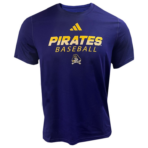Purple Adidas Jolly Roger Baseball Tee