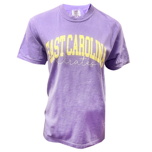 Ladies Violet East Carolina Pirates Tee