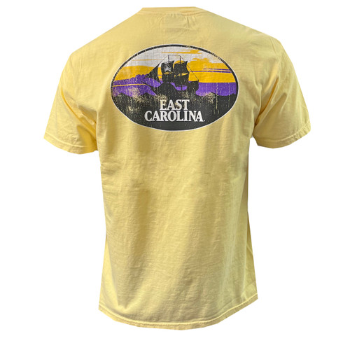 Mustard Jolly Roger Pirate Ship Tee