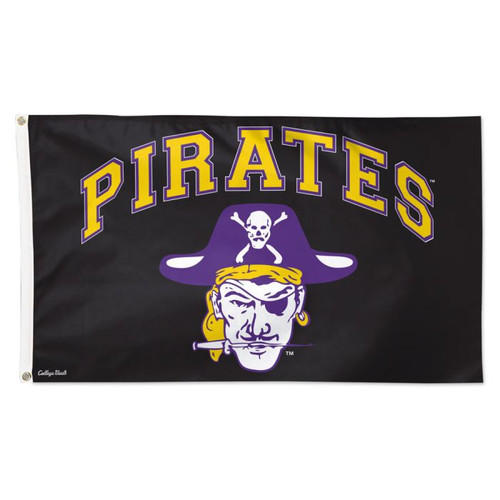 3x5 Black Vault Pirates Sabre Flag