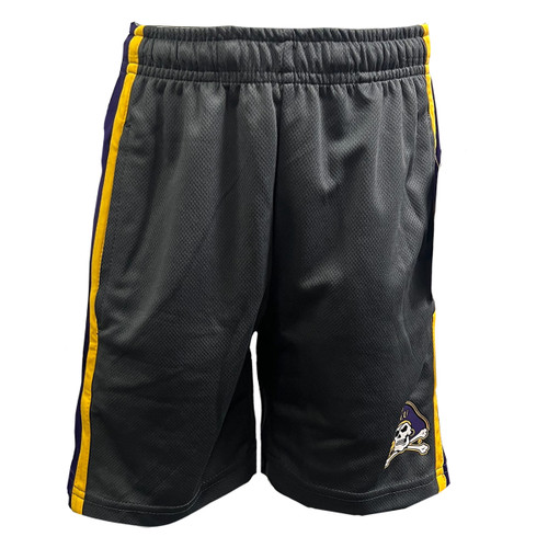 Youth Grey Jolly Roger Gym Shorts
