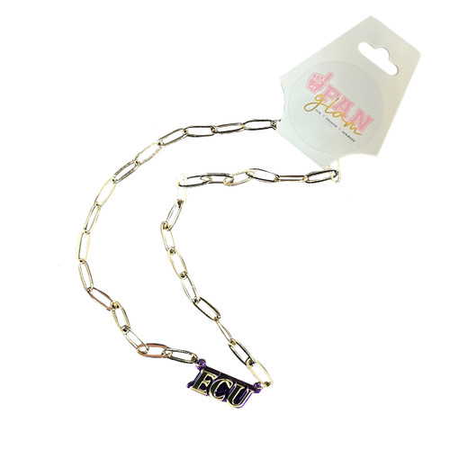 ECU Paperclip Necklace