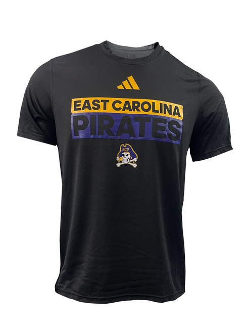 Black Adidas East Carolina Pirates Creator Tee
