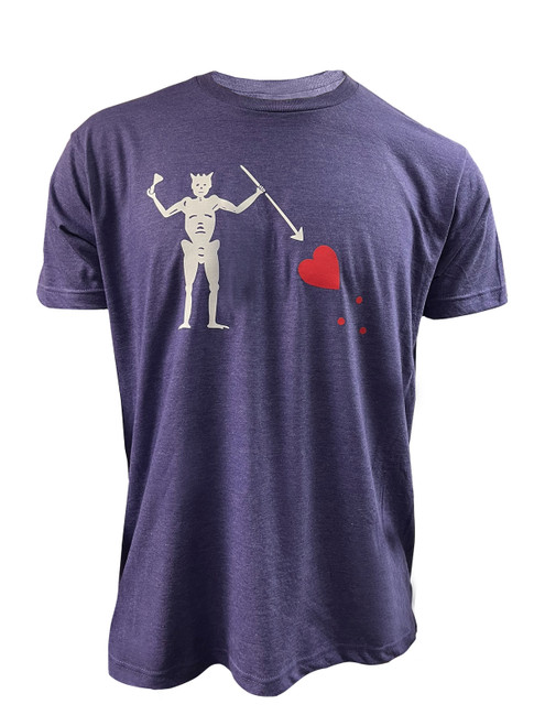 Purple Blackbeard Flag Tee