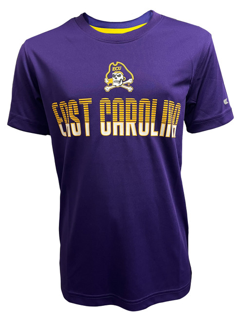 Purple Youth East Carolina Athletic Tee