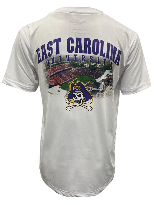 White Youth Dowdy-Ficklen Stadium Tee
