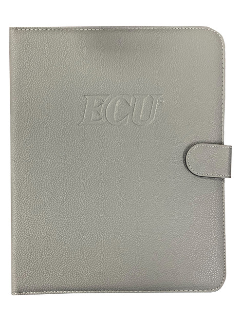 Gray ECU Lamis Padfolio