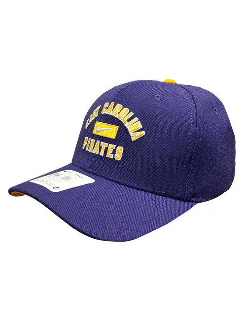 Nike Purple East Carolina Pirates Swoosh Rise Cap