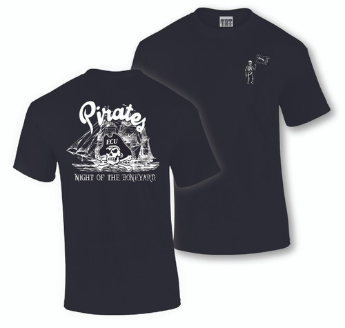 Black Night of The Boneyard Ship Tee