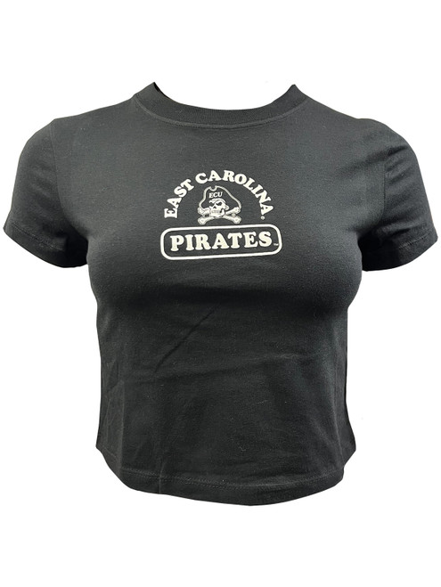 Champions Ladies Black East Carolina Pirates Core Baby Tee