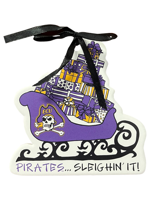 Pirates "Sleighin' It" Ornament