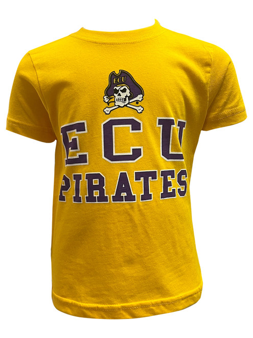 Toddler Gold ECU Pirates Tee